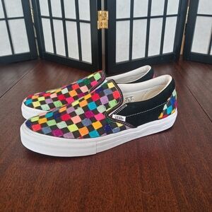 Huichol x Vans Vault Slip On LX Sneakers Size 9.5Women/8Men Very Rare Brand New!